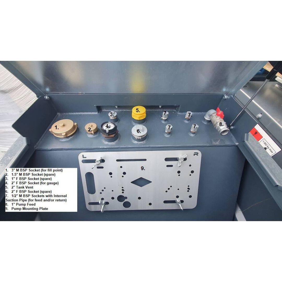 Portatank TAN.DIS.P- 450 Bunded Diesel Tank 450Litre - Image 3